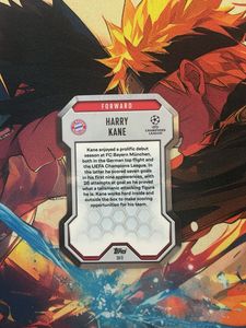 Chrome shield Harry Kane card