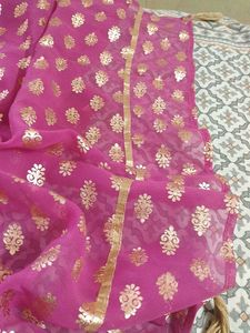 3 Dupatta, Good Condition Fast Colour.Also In Coin