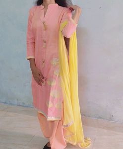 Suit, Salwar And Dupatta (3peice Set)