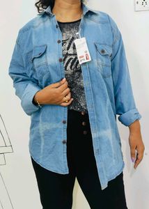 Levi&#39;s Super Stretch Denim Shirt