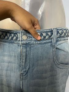 Branded Flare Leg Denim Jeans Size 28-30