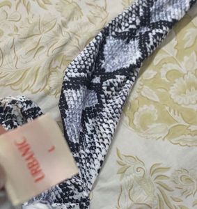 Snake Pattern Dress