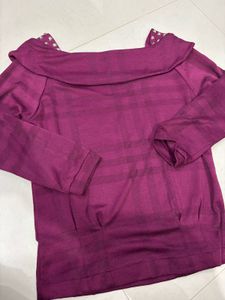 Stylish Purple Top
