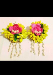 Haldi Jewellery For Bride