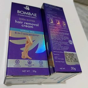 Bombae Hair Removal Cream 30g, Set Of 2