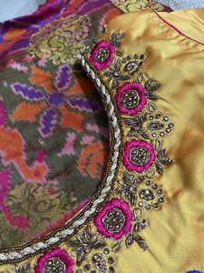 Anarkali With Embroidery Dupatta