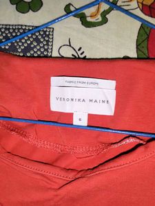 Orange Casual Top