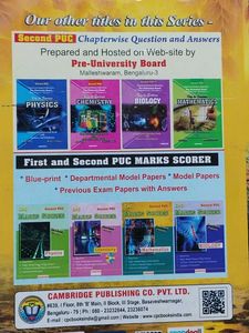 Second PUC English Course Book