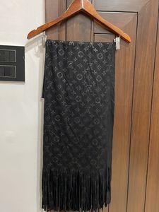 Black Velvet Stole
