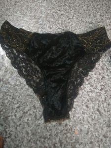 2 Satin And Fancy Shiny Brief XL Size
