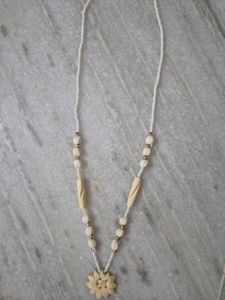 Beaded Floral Necklace