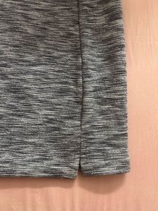 grey skirt