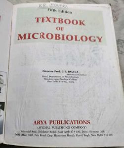 Textbook of Microbiology