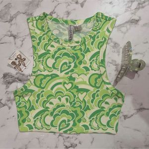 Cropped Vest Top💚