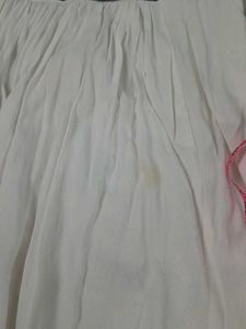 White Short Kurti