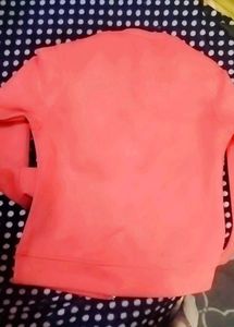 Coral Bomber Jacket