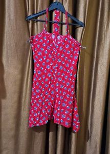 Beautiful Floral Dress Size 40 Inches