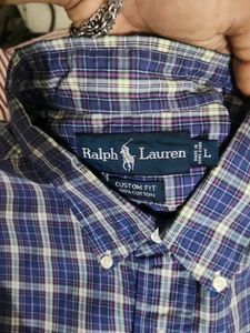 Rl Polo L SIZE FULL SLEEV SHIRT