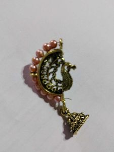 Peacock Jhumka Earrings