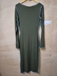 Textured Ribbed Bodycon Dress
