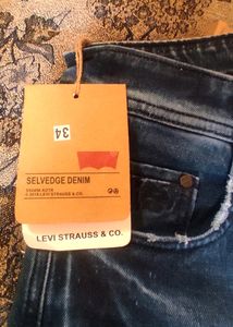 New Jeans With Tag Slim Fit
