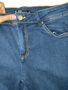Dark Blue Denim Jeans