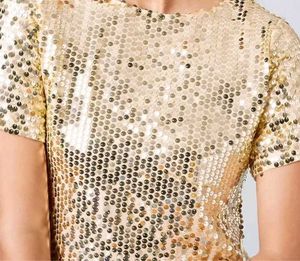 Party Wear Golden Dress