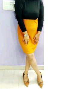 Color Block Mini Dress