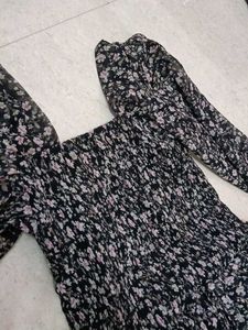 Floral Print Maxi Dress