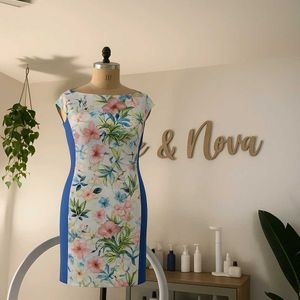 Floral Print Sheath Dress