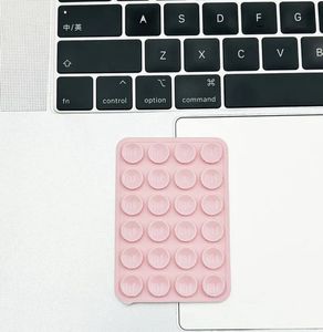 Trendy Pink Air Suction Phone Holder