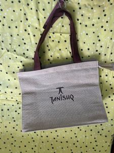 Tanishq Jute Bag For Jewellery - Big