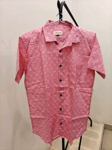 Pink Floral Shirt
