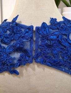 La Femme Royal Blue Cocktail Dress