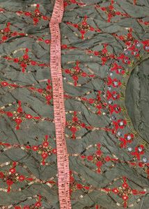 red gharara suit new