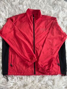 Red & Black Windbreaker Jacket