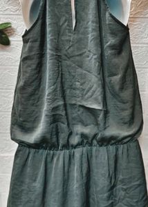 Size34/36 🎁Buy 2 Get 1 Free 🎁Gray Halter Dress