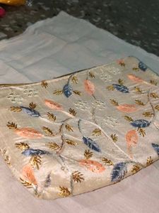 Embroidered Clutch