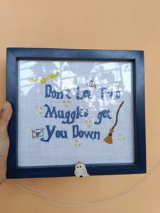 Embroidered Harry Potter Frame