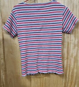 Aesthetic Beautiful Aero Jeans Womens Top 🖤❤️