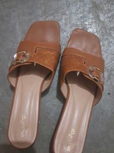 Brown Steppings Heels