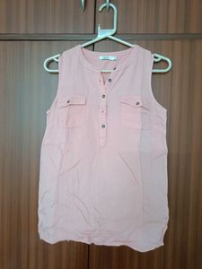Bossini Sleeveless Pink Top