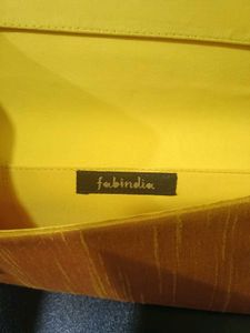 Elegant Yellow Clutch