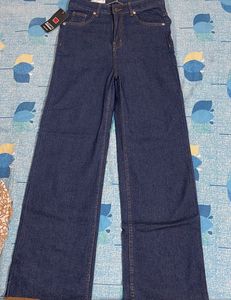 KOTTY Wide Leg Jeans - Dark Wash