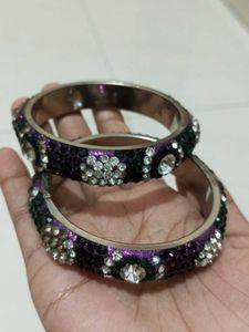 Pair Of Stone Bangles