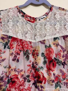 Floral Lace Top