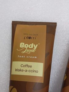 plum coffee wake a ccino hand and foot cream