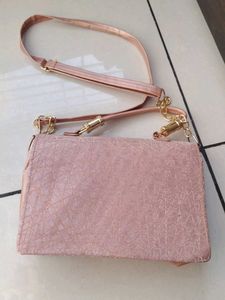 Chic Pink Crossbody Bag