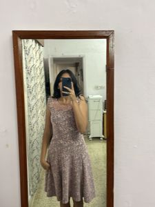 Paisley Lace Sleeveless Dress