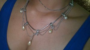 Y2K Pearl Chocker Pinteresty